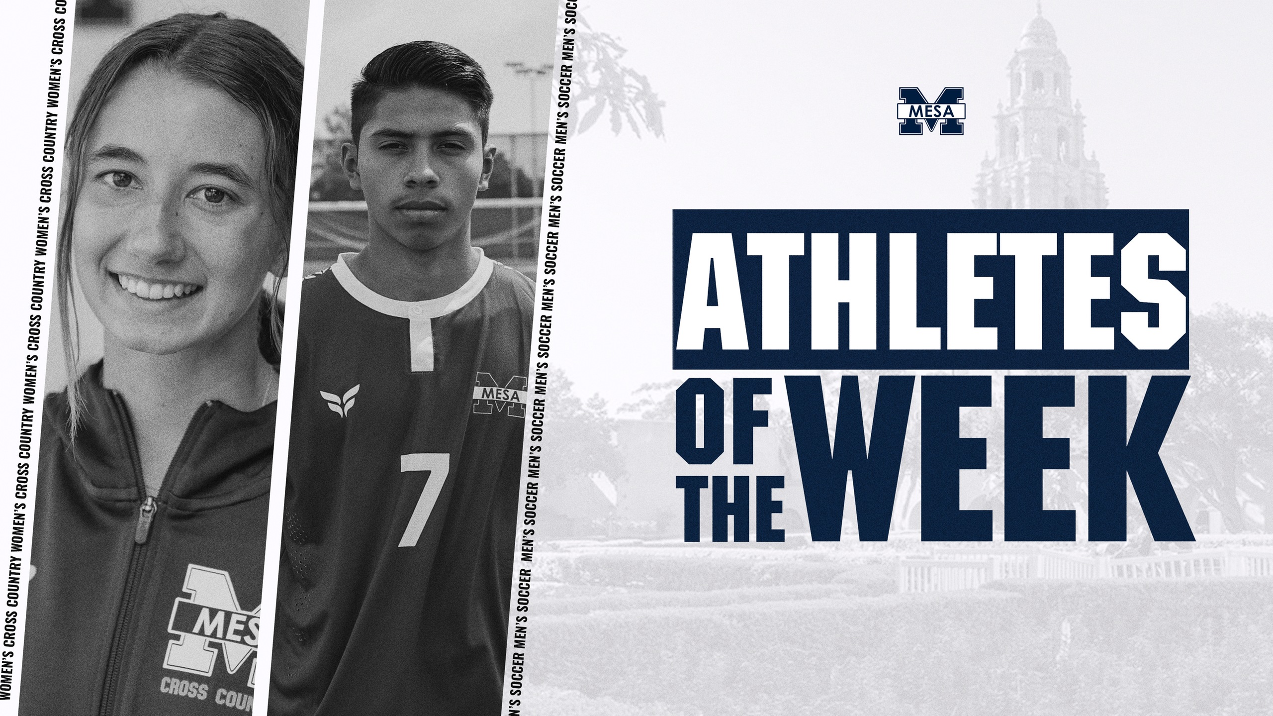 SD Mesa College Athletes of the Week 10/2 - 10/6
