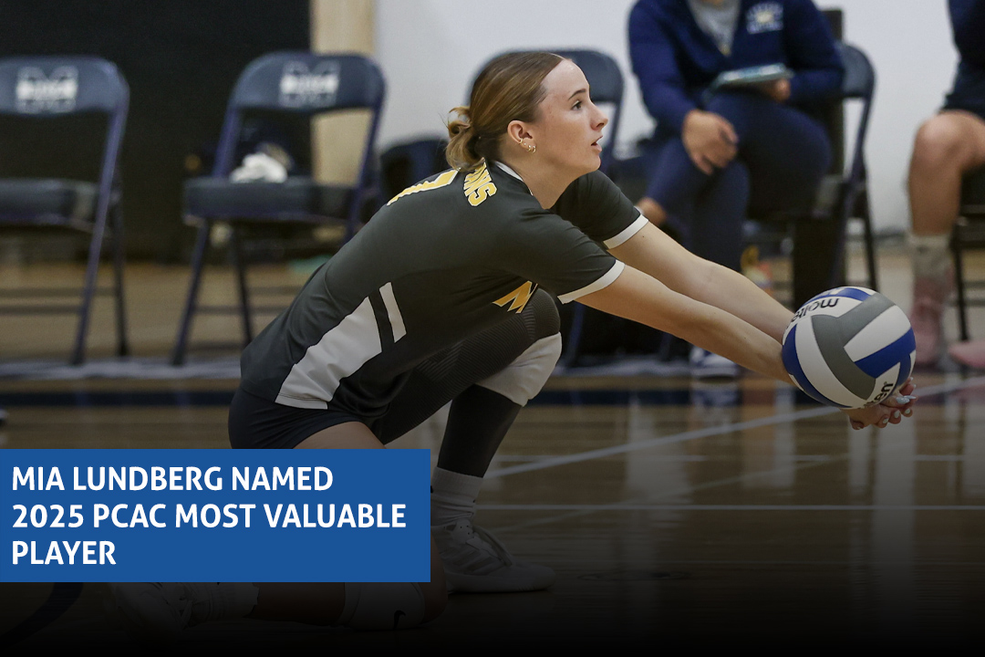 Lundberg Named PCAC Women's Volleyball MVP